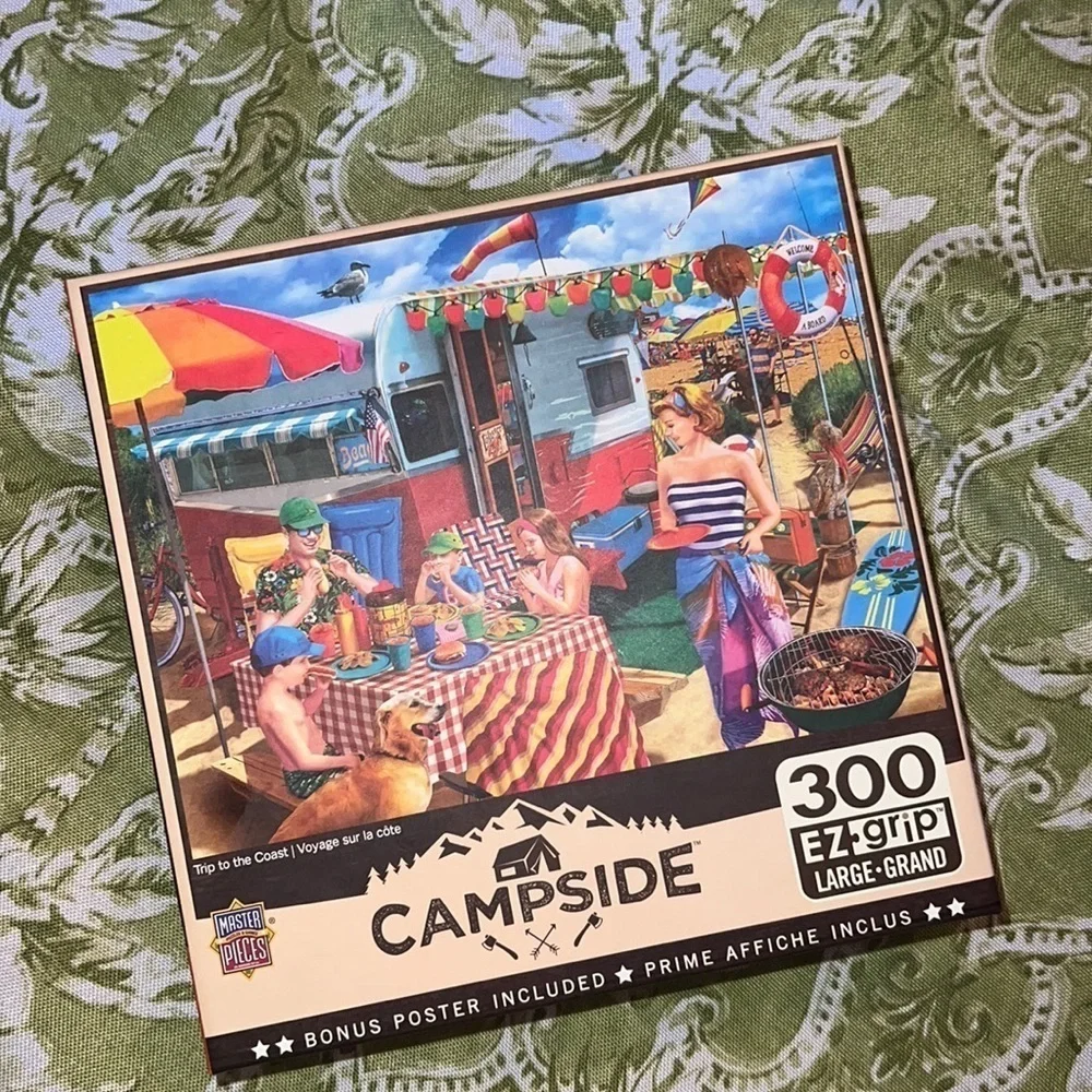 Master Pieces Campside Easy Grip Large Piece Puzzle